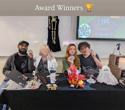 All HEXLAB-2 award winners group photo